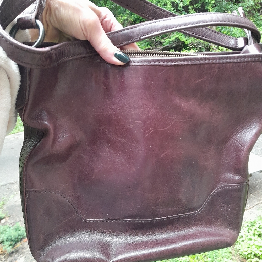 Frye Melissa merlot rare color euc! Retail$298 - Picture 7 of 8